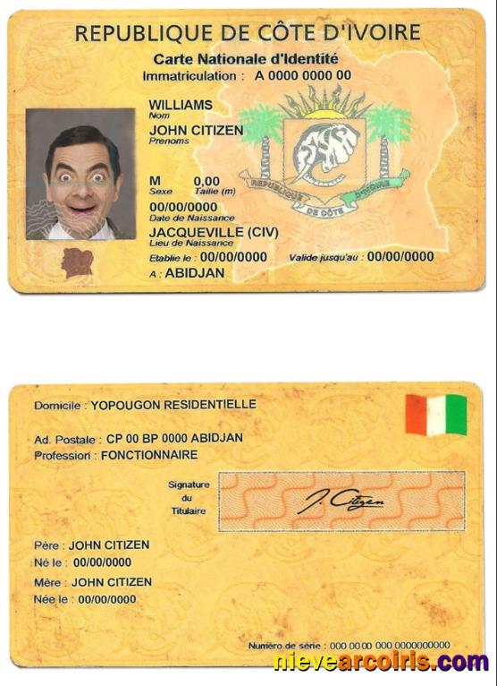 Cote D’Ivoire ID